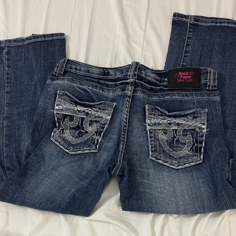 Rock Paper Sexy Cropped Stretchy Denim